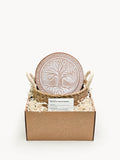 Bread Warmer & Basket - Tree of Life Round